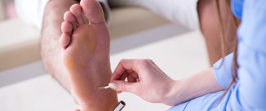 Diabetes and feet – Diabetic neuropathy diagnosis